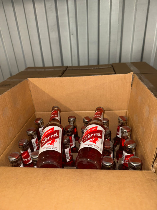 IMPORTED RED STRIPE SORREL FLAVOURED BEER CASE 24x275ML