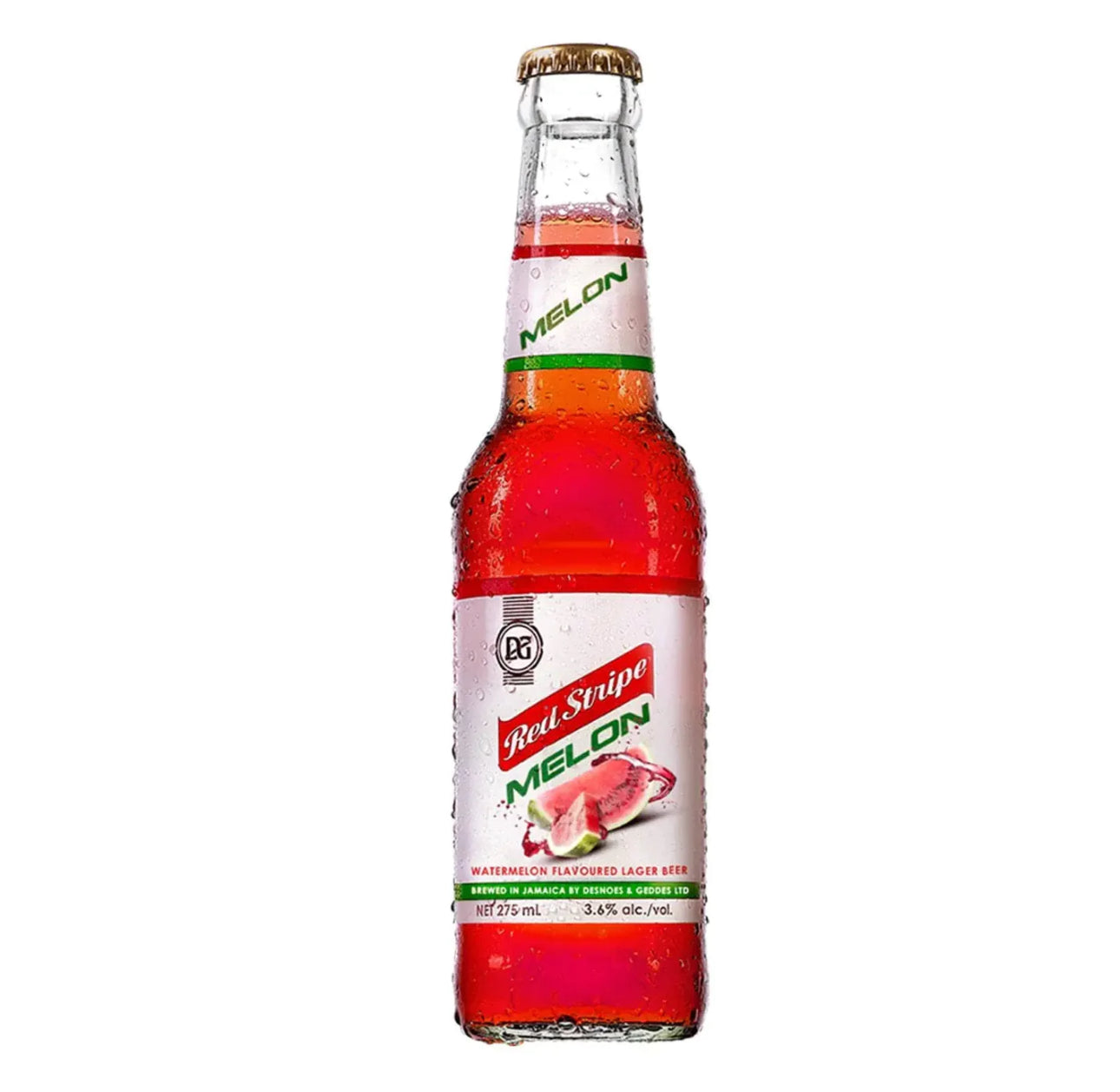 IMPORTED RED STRIPE MELON FLAVOURED BEER 275ML