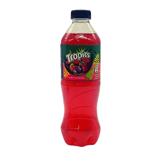 TROPICS JUICE FRUIT PUNCH 600ML