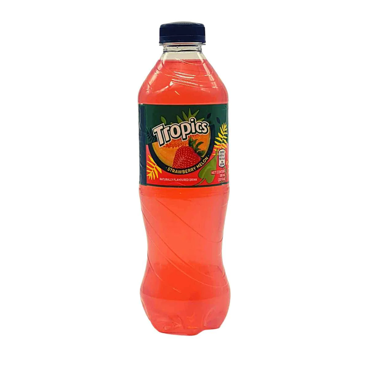 TROPICS JUICE STRAWBERRY MELON 600ML